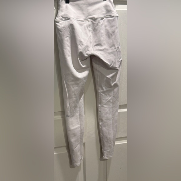 Alo Yoga Airbrush High-Waist Leggings White XS - Picture 7 of 13